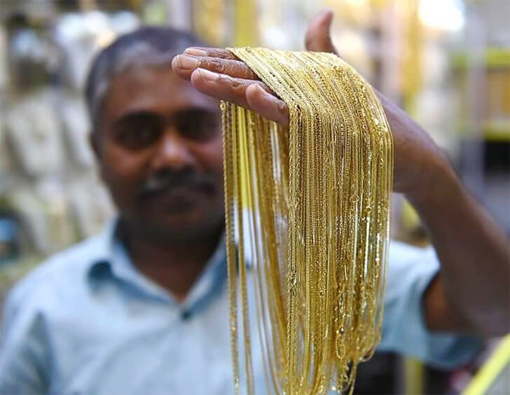 Mercado de ouro, Dubai. Foto - Reprodução.