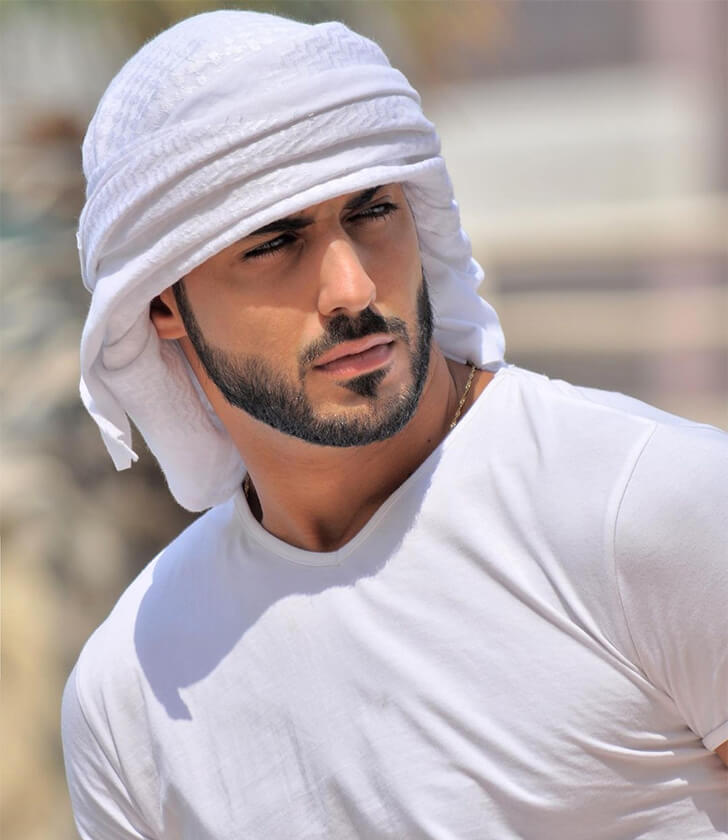 Omar Borkan Al Gala, modelo de Dubai. Foto - Reprodução.