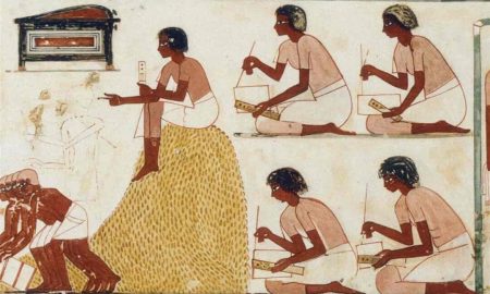 What did scribes do in ancient Egypt?