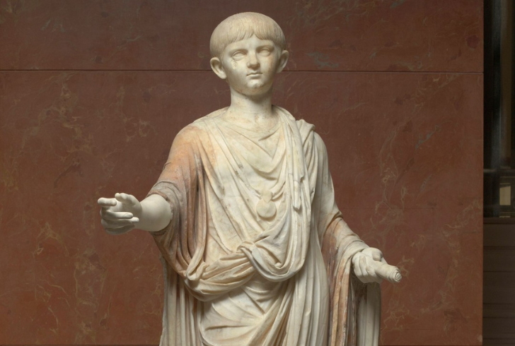 Who Was the Worst Roman Emperor - This is one of the Roman emperor Nero’s earliest portraits, showing him around age 13.